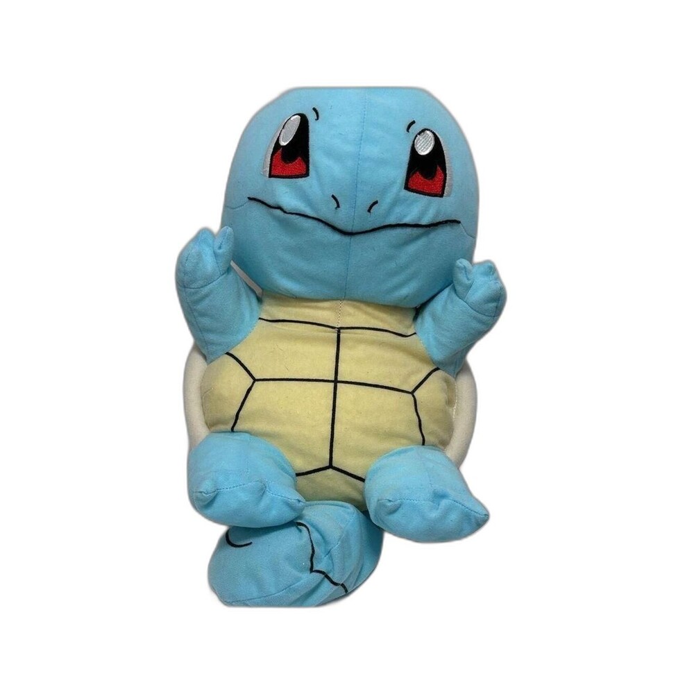 Charming plush toy of Squirtle, one of the most beloved Pokémon characters.